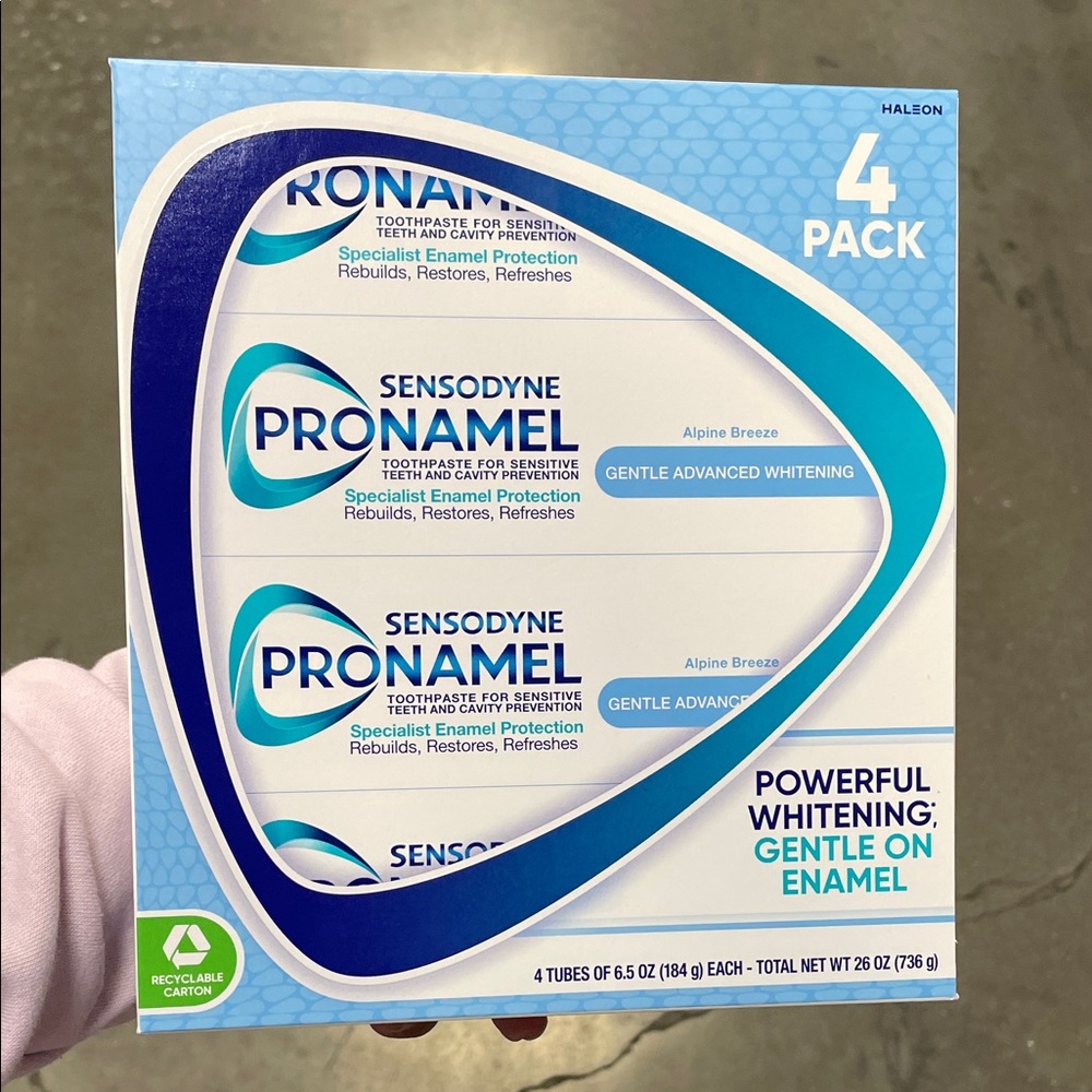 Gentle Advanced Whitening Toothpaste Value 4 Pack